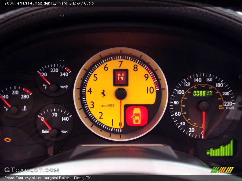 Nero (Black) / Cuoio 2006 Ferrari F430 Spider F1