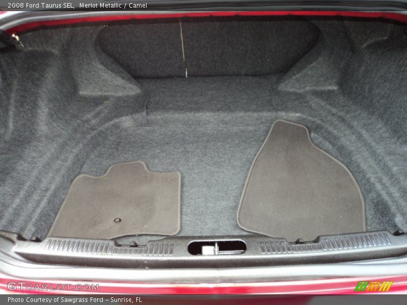 Merlot Metallic / Camel 2008 Ford Taurus SEL