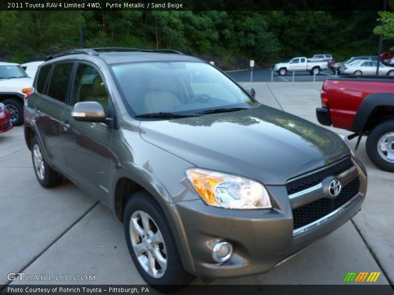 Pyrite Metallic / Sand Beige 2011 Toyota RAV4 Limited 4WD