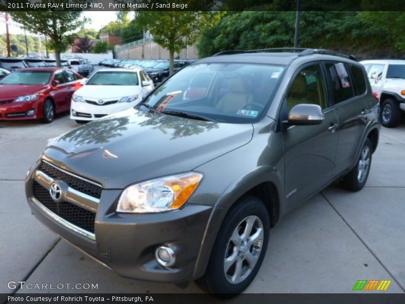 Pyrite Metallic / Sand Beige 2011 Toyota RAV4 Limited 4WD