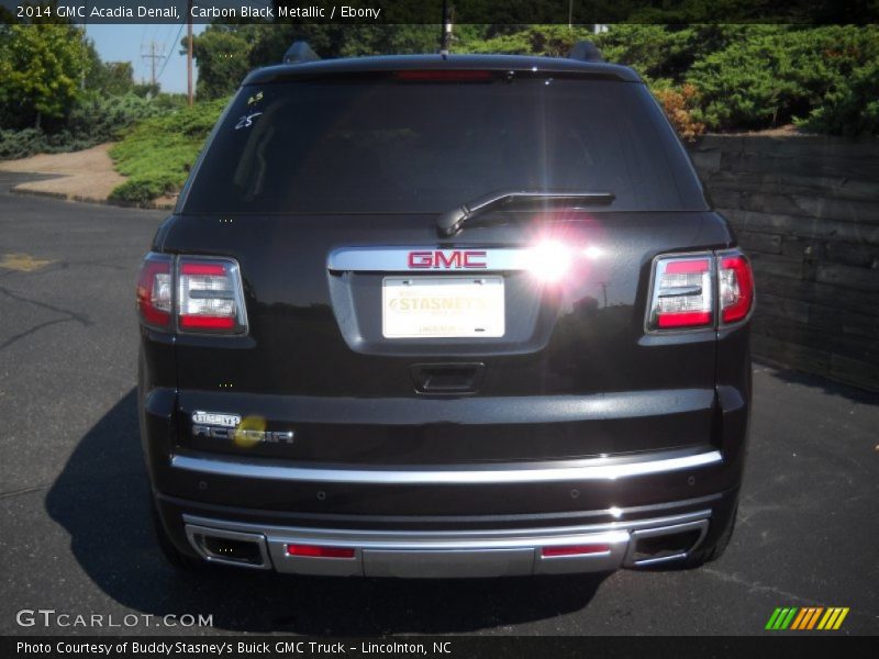 Carbon Black Metallic / Ebony 2014 GMC Acadia Denali