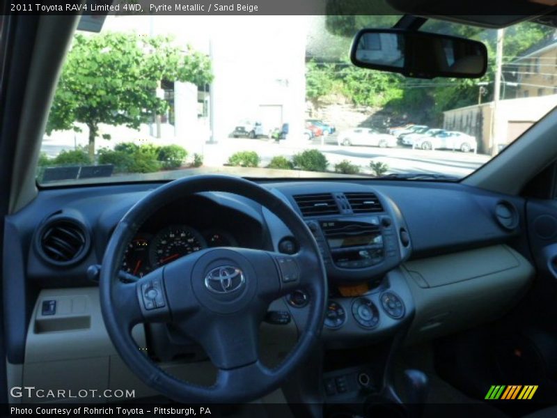 Pyrite Metallic / Sand Beige 2011 Toyota RAV4 Limited 4WD