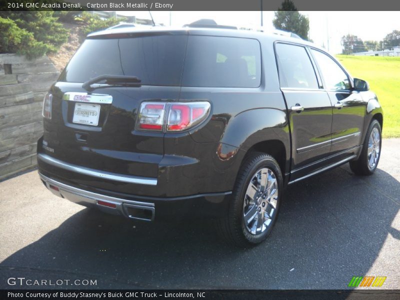 Carbon Black Metallic / Ebony 2014 GMC Acadia Denali