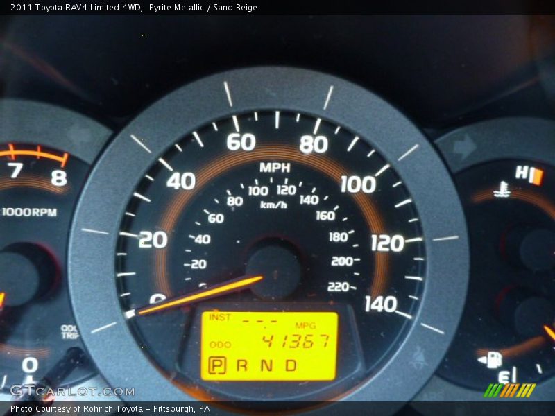 Pyrite Metallic / Sand Beige 2011 Toyota RAV4 Limited 4WD