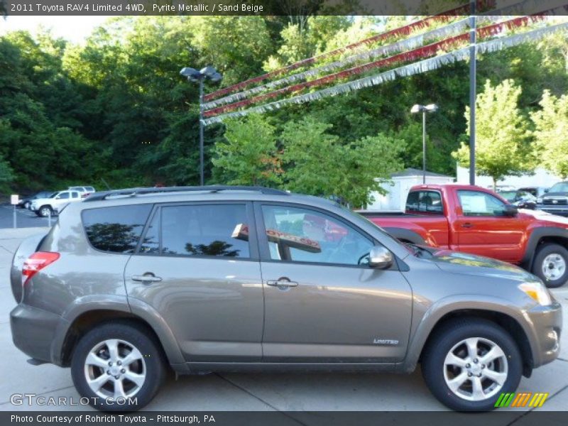 Pyrite Metallic / Sand Beige 2011 Toyota RAV4 Limited 4WD