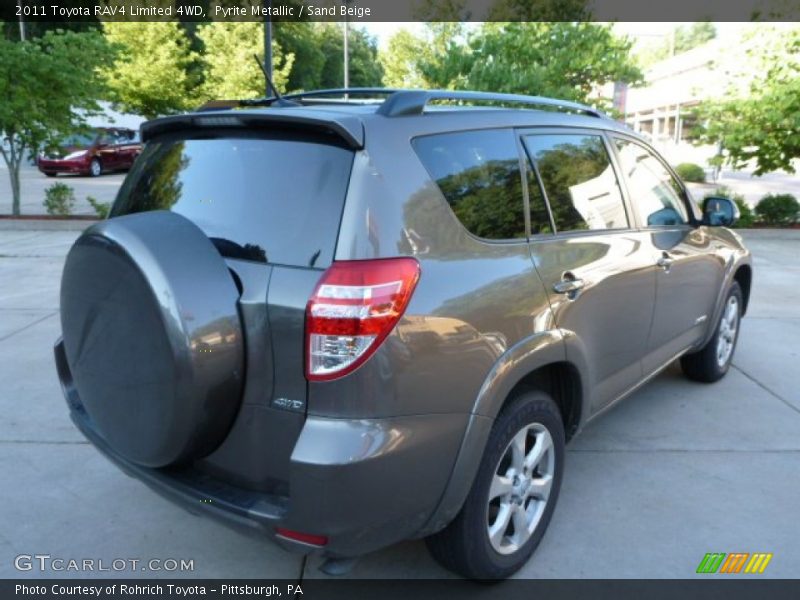 Pyrite Metallic / Sand Beige 2011 Toyota RAV4 Limited 4WD