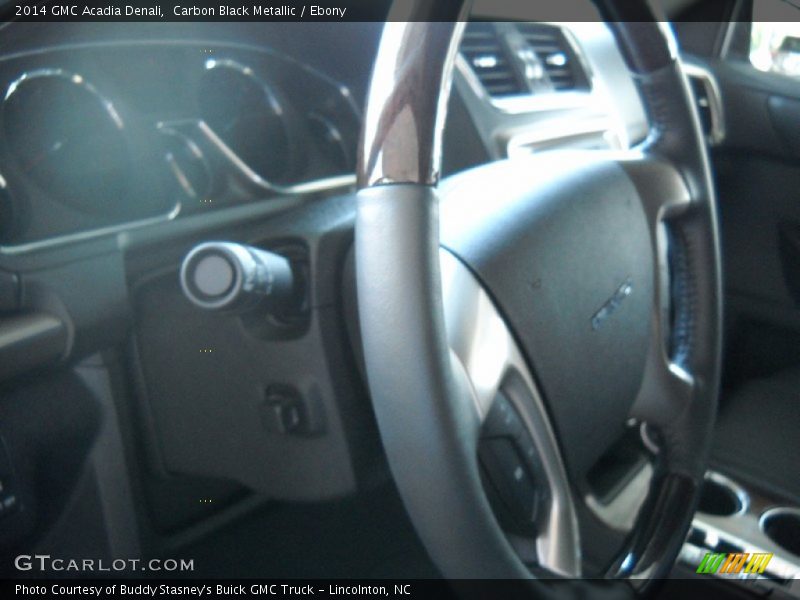 Carbon Black Metallic / Ebony 2014 GMC Acadia Denali