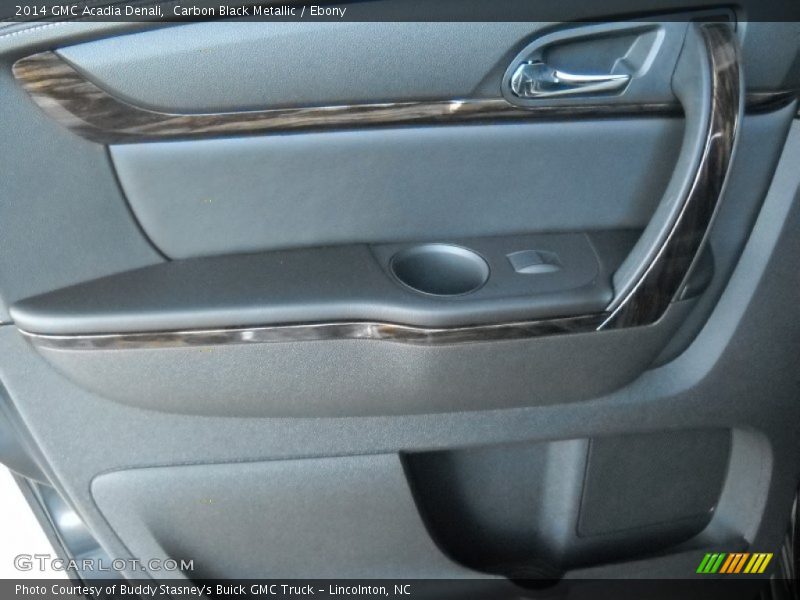 Carbon Black Metallic / Ebony 2014 GMC Acadia Denali