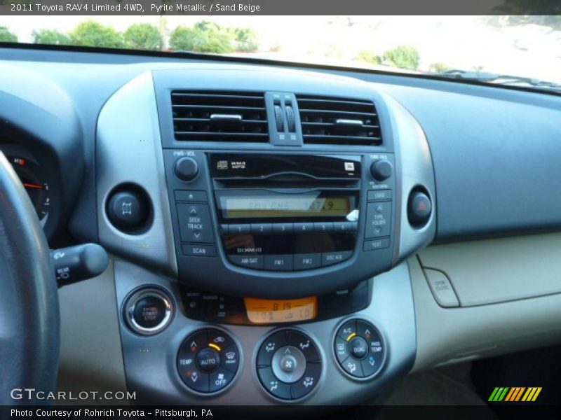 Pyrite Metallic / Sand Beige 2011 Toyota RAV4 Limited 4WD