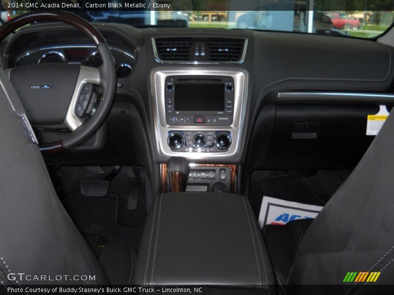 Carbon Black Metallic / Ebony 2014 GMC Acadia Denali