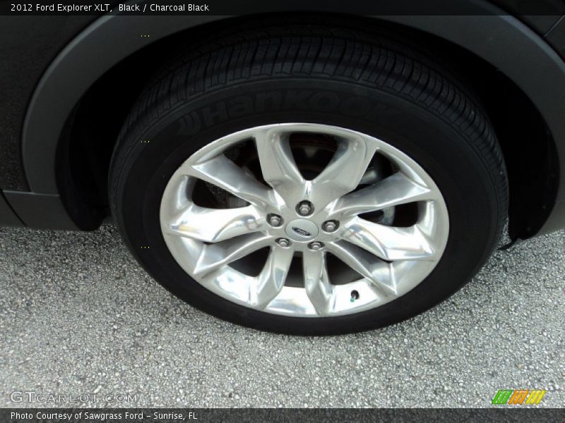 Black / Charcoal Black 2012 Ford Explorer XLT