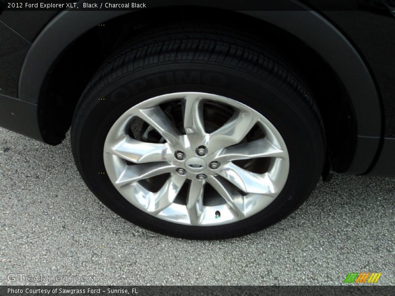 Black / Charcoal Black 2012 Ford Explorer XLT