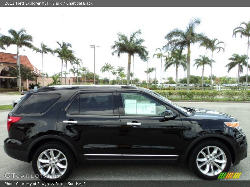 Black / Charcoal Black 2012 Ford Explorer XLT