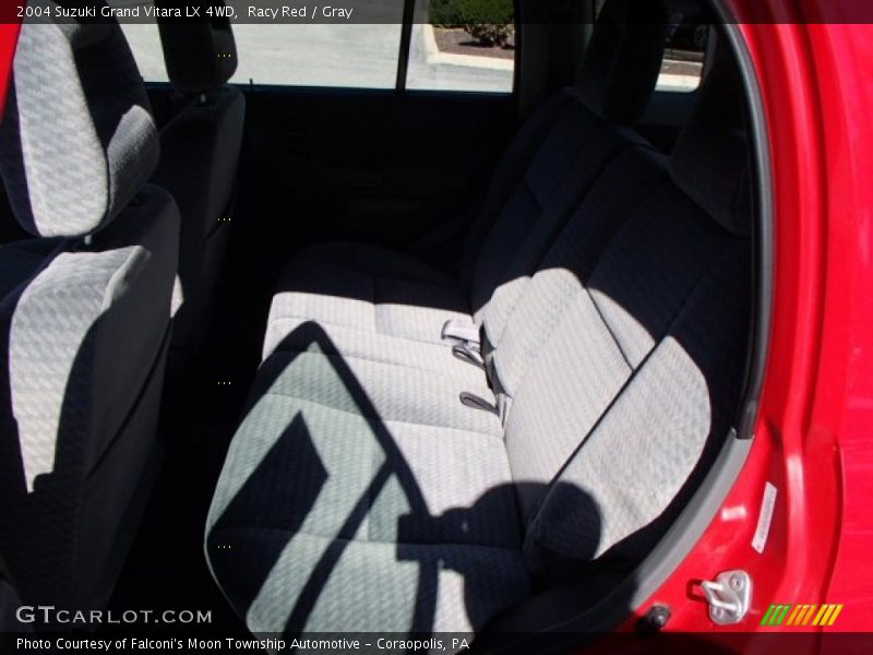 Racy Red / Gray 2004 Suzuki Grand Vitara LX 4WD