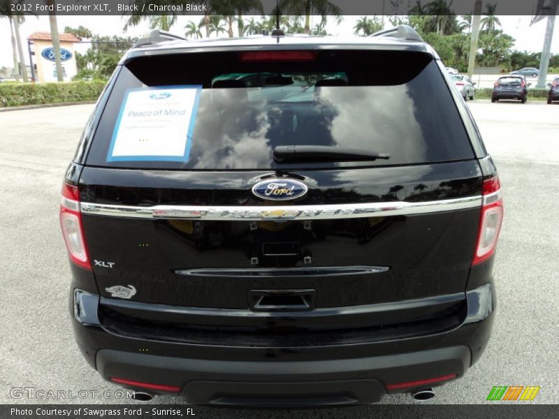 Black / Charcoal Black 2012 Ford Explorer XLT