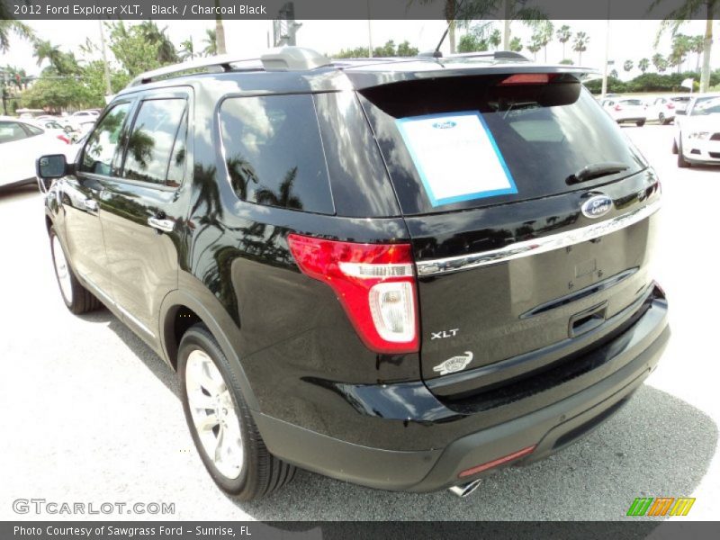 Black / Charcoal Black 2012 Ford Explorer XLT