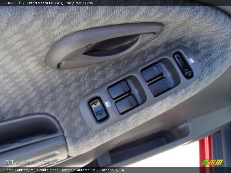 Racy Red / Gray 2004 Suzuki Grand Vitara LX 4WD