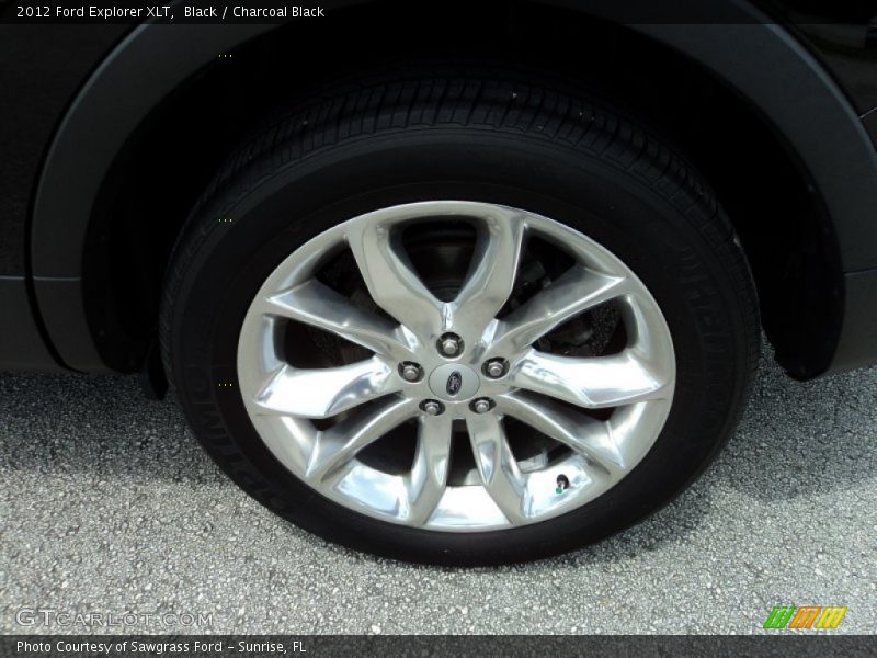 Black / Charcoal Black 2012 Ford Explorer XLT