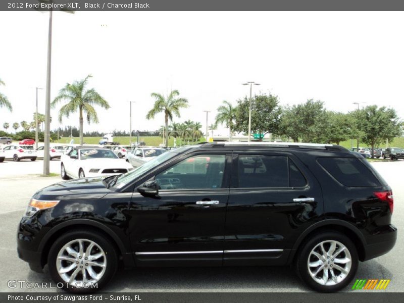 Black / Charcoal Black 2012 Ford Explorer XLT