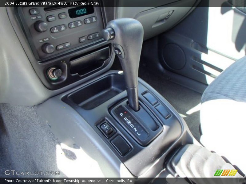 Racy Red / Gray 2004 Suzuki Grand Vitara LX 4WD