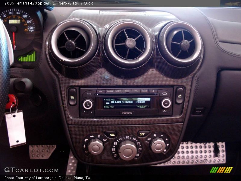 Nero (Black) / Cuoio 2006 Ferrari F430 Spider F1