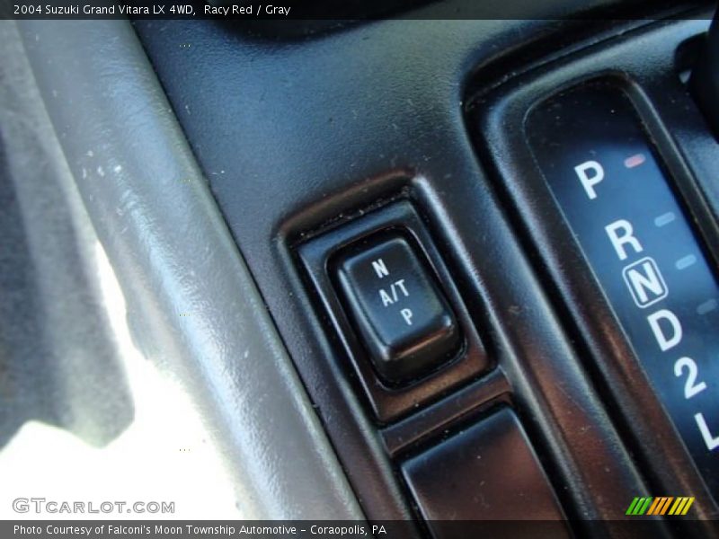 Racy Red / Gray 2004 Suzuki Grand Vitara LX 4WD