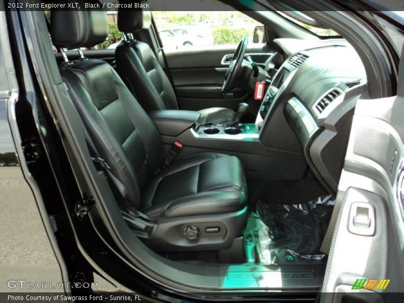 Black / Charcoal Black 2012 Ford Explorer XLT