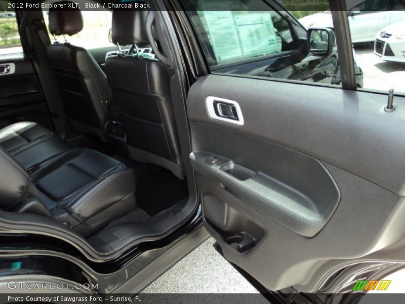 Black / Charcoal Black 2012 Ford Explorer XLT