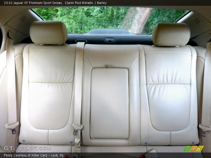 Claret Red Metallic / Barley 2010 Jaguar XF Premium Sport Sedan