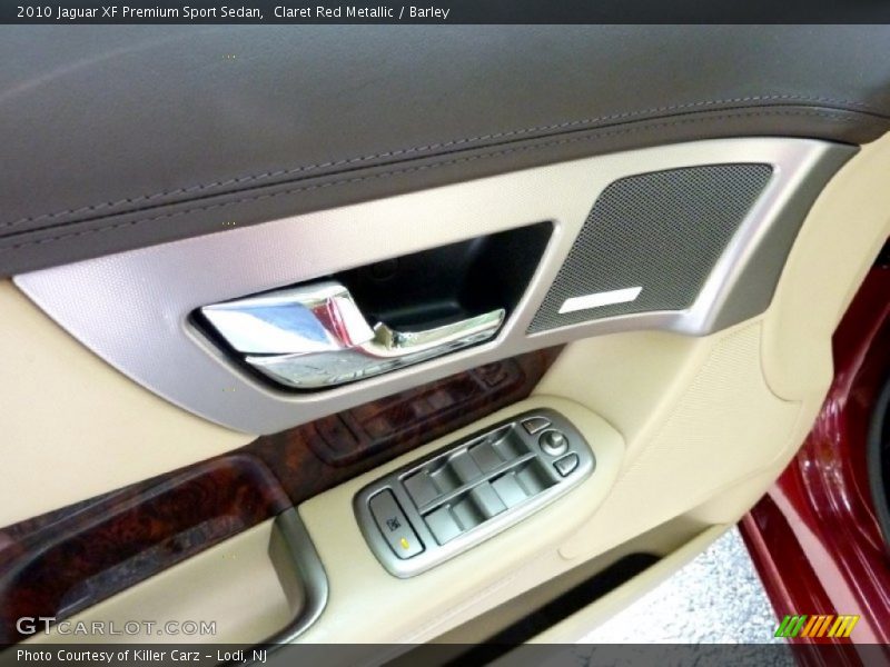 Claret Red Metallic / Barley 2010 Jaguar XF Premium Sport Sedan