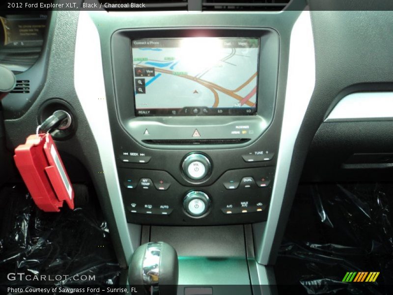 Black / Charcoal Black 2012 Ford Explorer XLT