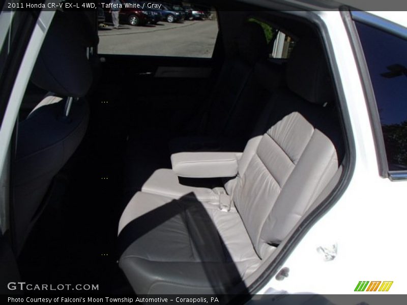 Taffeta White / Gray 2011 Honda CR-V EX-L 4WD