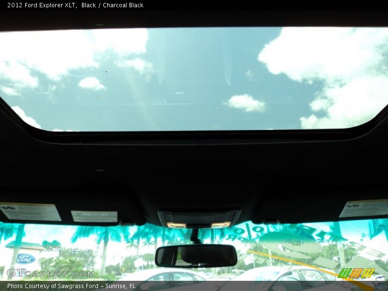 Black / Charcoal Black 2012 Ford Explorer XLT