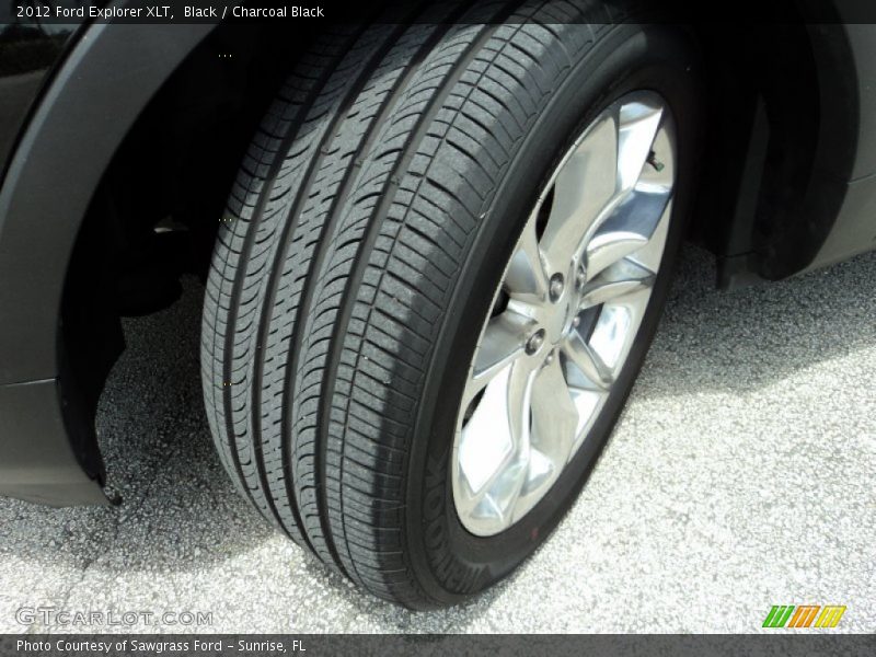 Black / Charcoal Black 2012 Ford Explorer XLT