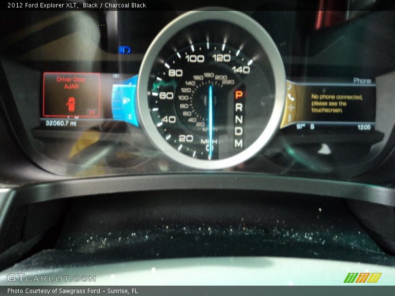 Black / Charcoal Black 2012 Ford Explorer XLT