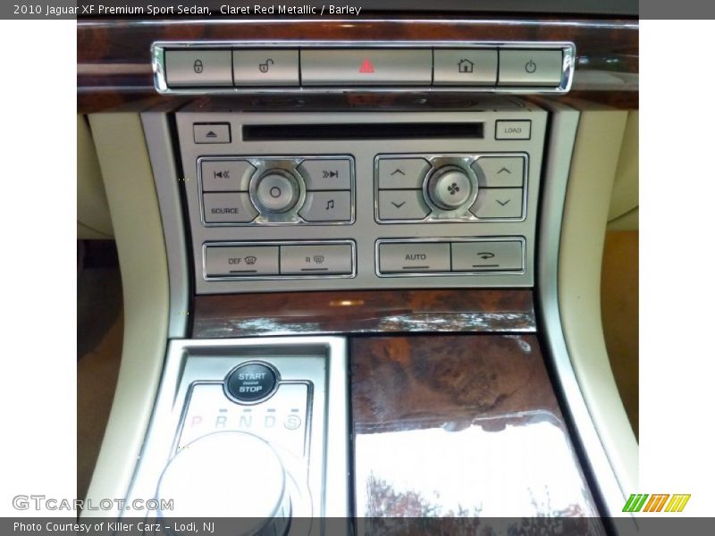 Claret Red Metallic / Barley 2010 Jaguar XF Premium Sport Sedan