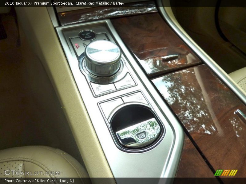 Claret Red Metallic / Barley 2010 Jaguar XF Premium Sport Sedan