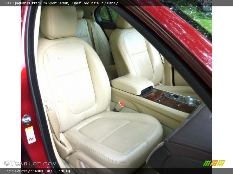 Claret Red Metallic / Barley 2010 Jaguar XF Premium Sport Sedan