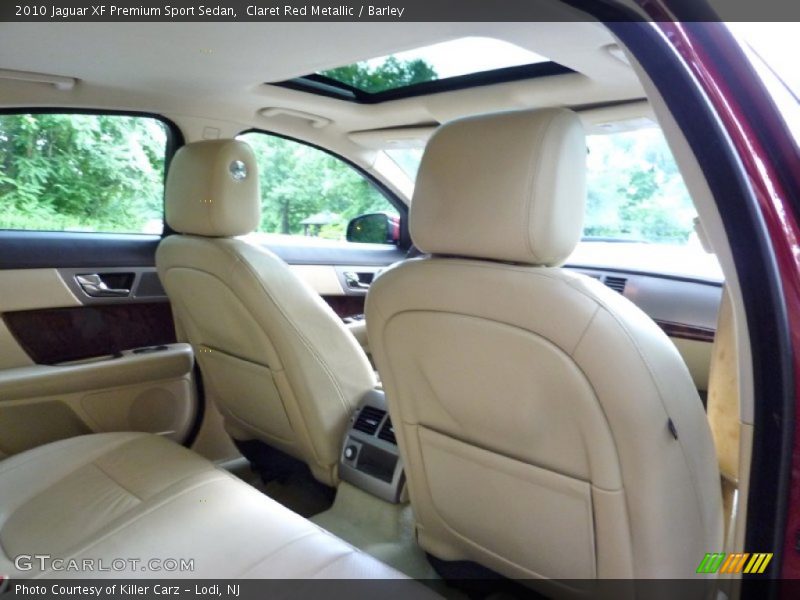 Claret Red Metallic / Barley 2010 Jaguar XF Premium Sport Sedan