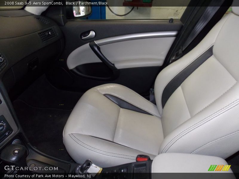 Black / Parchment/Black 2008 Saab 9-5 Aero SportCombi