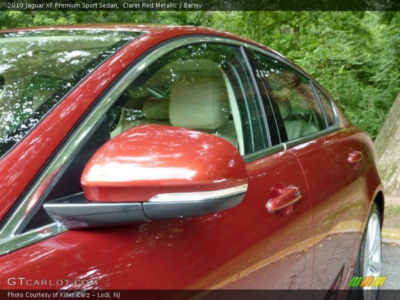 Claret Red Metallic / Barley 2010 Jaguar XF Premium Sport Sedan