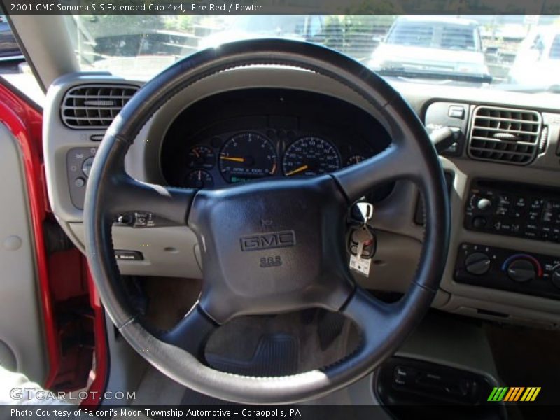  2001 Sonoma SLS Extended Cab 4x4 Steering Wheel