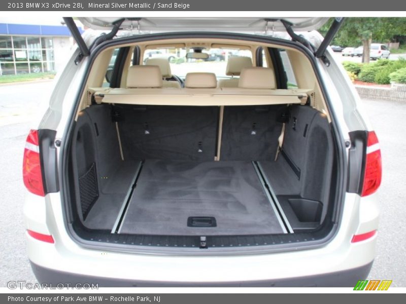Mineral Silver Metallic / Sand Beige 2013 BMW X3 xDrive 28i