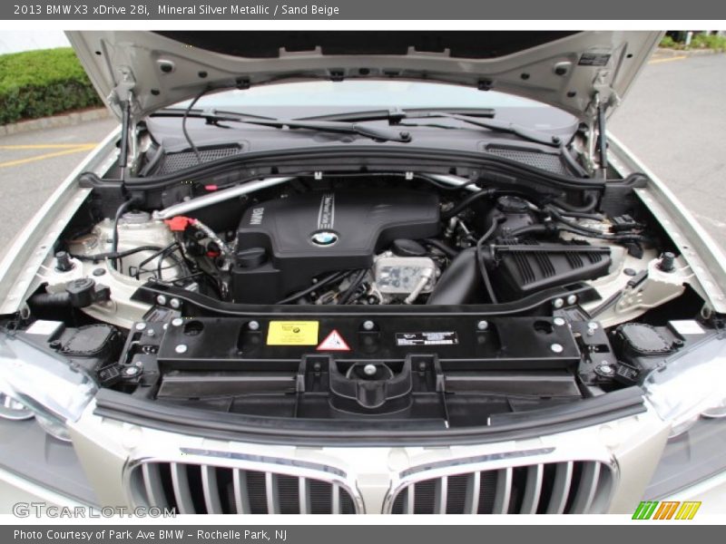 Mineral Silver Metallic / Sand Beige 2013 BMW X3 xDrive 28i