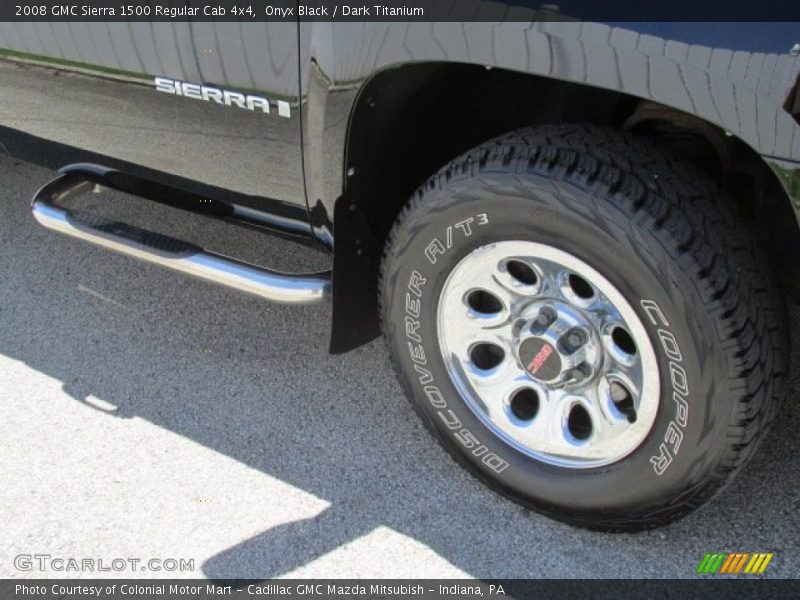 Onyx Black / Dark Titanium 2008 GMC Sierra 1500 Regular Cab 4x4