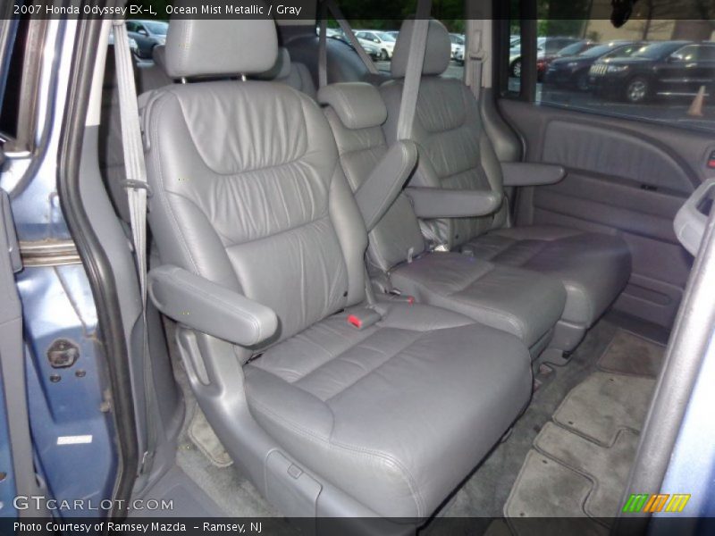 Ocean Mist Metallic / Gray 2007 Honda Odyssey EX-L