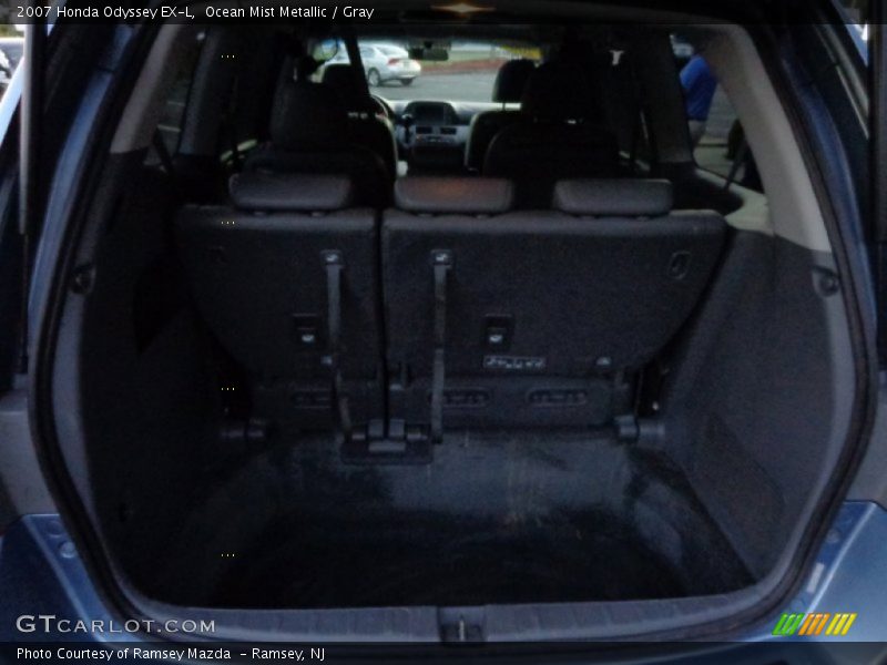 Ocean Mist Metallic / Gray 2007 Honda Odyssey EX-L