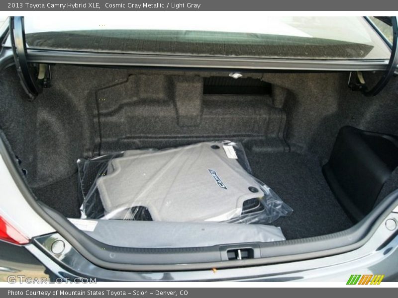 Cosmic Gray Metallic / Light Gray 2013 Toyota Camry Hybrid XLE