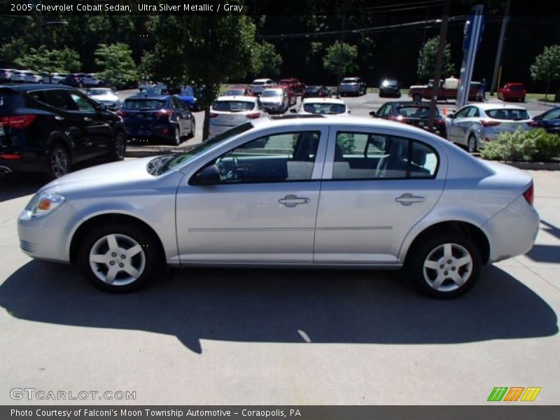 Ultra Silver Metallic / Gray 2005 Chevrolet Cobalt Sedan