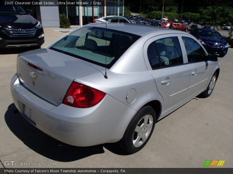 Ultra Silver Metallic / Gray 2005 Chevrolet Cobalt Sedan